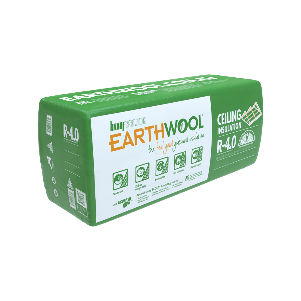 Earthwool R4.0 Thermal Ceiling Batts (195mm thick) - 430mm and 580mm