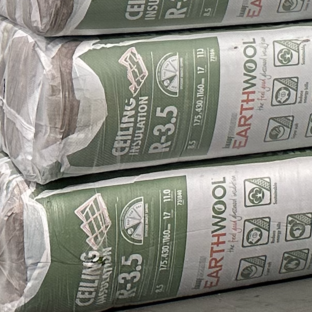 Earthwool R3.5 Thermal Ceiling Batts (175mm thick) - 430mm and 580mm