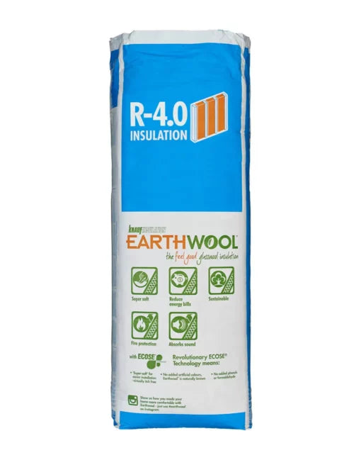 Earthwool R4.0 HD (140mm) Acoustic Insulation Batts – 430mm Wide - Perth Insulation Centre