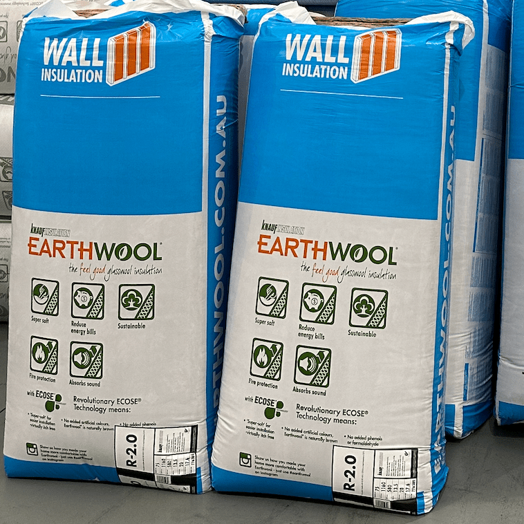 Earthwool R2.0 Thermal Wall Insulation Batts (90mm) - 430mm and 580mm - Perth Insulation CentreEarthwool R2.0 Thermal Wall Insulation Batts (90mm) - 430mm and 580mmThermal Wall Batts