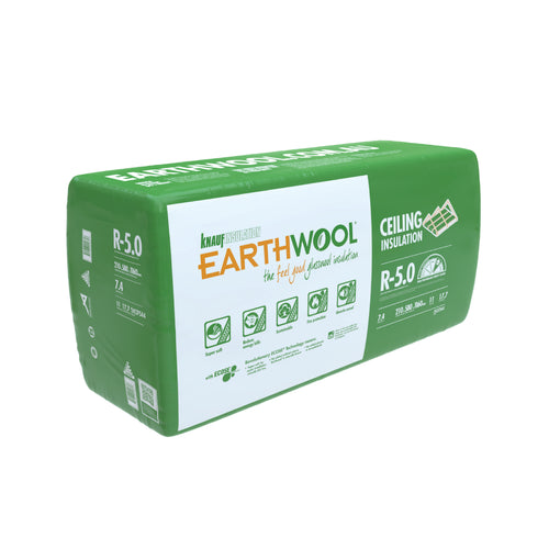 Earthwool R5.0 Thermal Ceiling Batts (210mm thick) - 430mm and 580mm